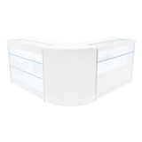 Set Bancone Hera LED con K1200 + C1200 + CM60 - Bianco