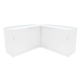 Set Bancone Hera LED con K1200 + C1200 + CM60 - Bianco