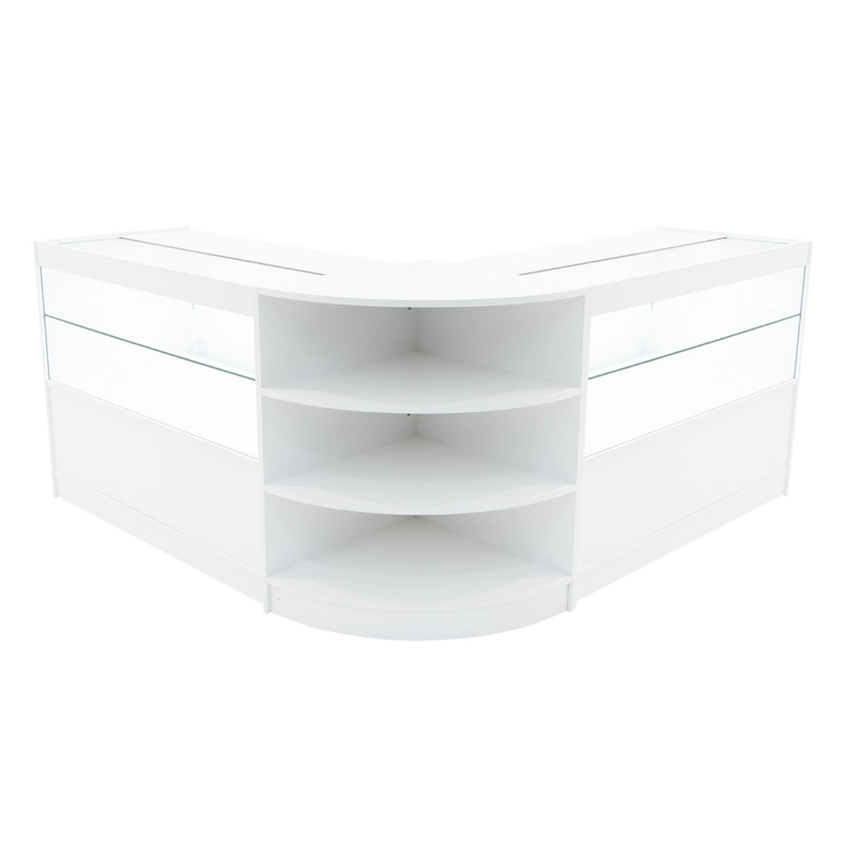 Set Banconi da Negozio Andromeda LED C1200 x2 e LM60 – Bianco