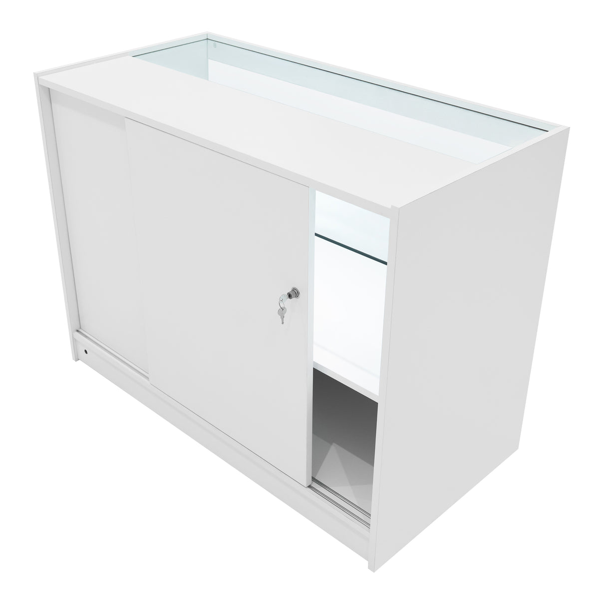 Set Banconi da Negozio Andromeda LED C1200 x2 e LM60 – Bianco