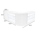 Set Banconi LED Aries CM60, TB60 & 2 x K1200 - Bianco