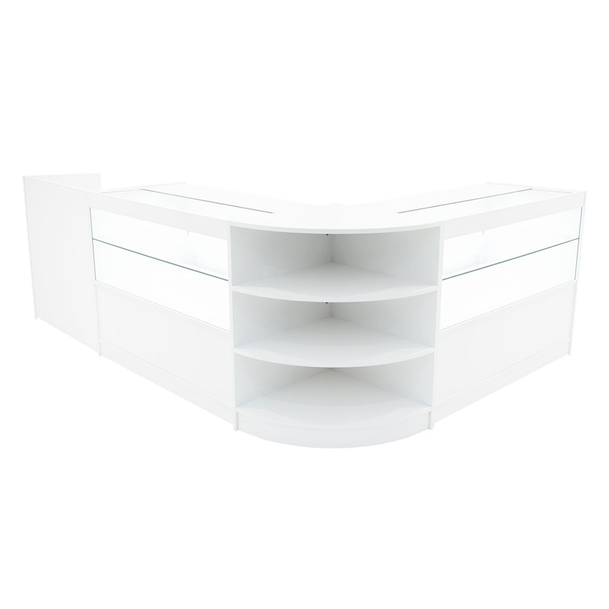 Set Banconi con Illuminazione LED Eclipse 2 x C1200, LM60 & TB60 - Bianco