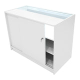 Set Banconi con Illuminazione LED Europa B1200, C1200, TB60 & LM60 - Bianco