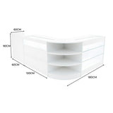 Set Banconi con Illuminazione LED Hyperion K1200, B1200, TB60 & LM60 - Bianco