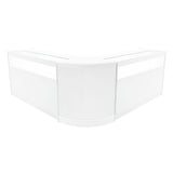 Set Banconi Iris con LED B1500 (x2) & Angolo CM60 – Bianco