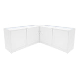 Set Banconi Iris con LED B1500 (x2) & Angolo CM60 – Bianco
