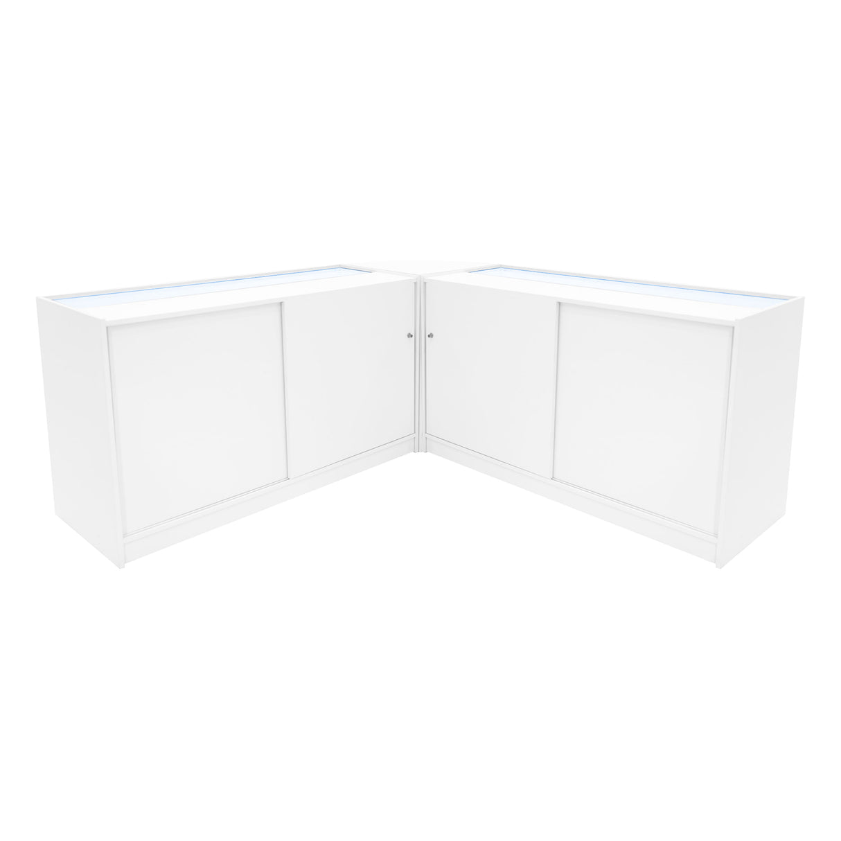 Set Banconi Negozio Triton LED K1500 B1500 & CM60 - Bianco