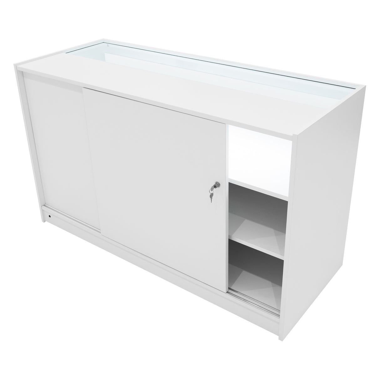 Set Bancone Theseus LED con LM60 + 2 x B1500 - Bianco