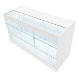 Set Bancone Negozio Apollo LED con 2x K1500 + Angolare LM60 - Bianco