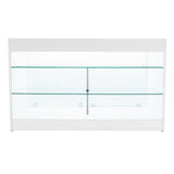 Set Bancone Negozio Apollo LED con 2x K1500 + Angolare LM60 - Bianco