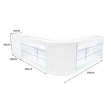 Set Banconi LED Aries CM60, TB60 & 2 x K1500 - Bianco