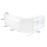 Set Banconi Negozio Polaris LED – K1500, B1500, TB60 e CM60 - Bianco