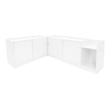 Set Banconi con Illuminazione LED Eclipse 2 x C1500, LM60 & TB60 - Bianco