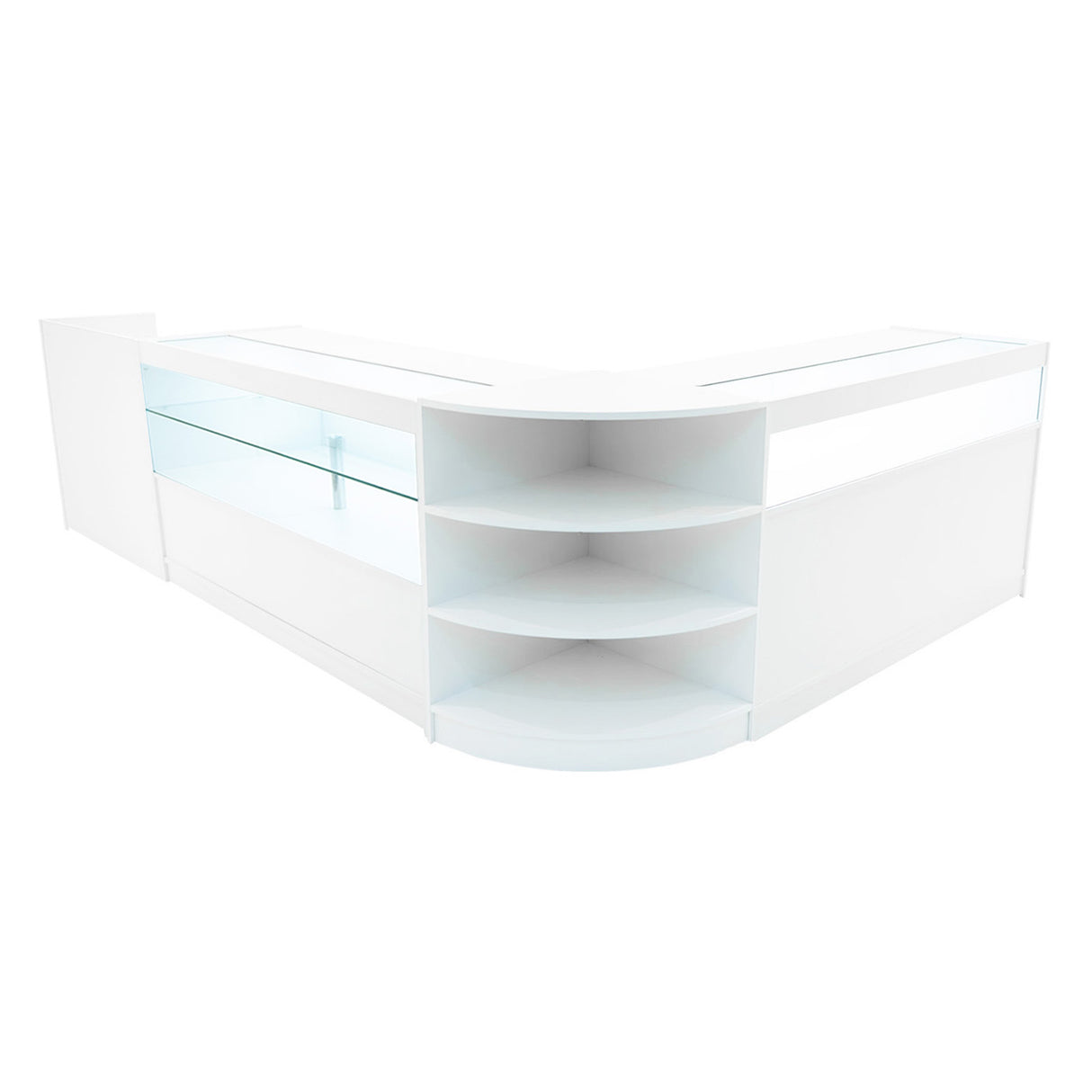 Set Banconi con Illuminazione LED Europa B1500, C1500, TB60 & LM60 - Bianco