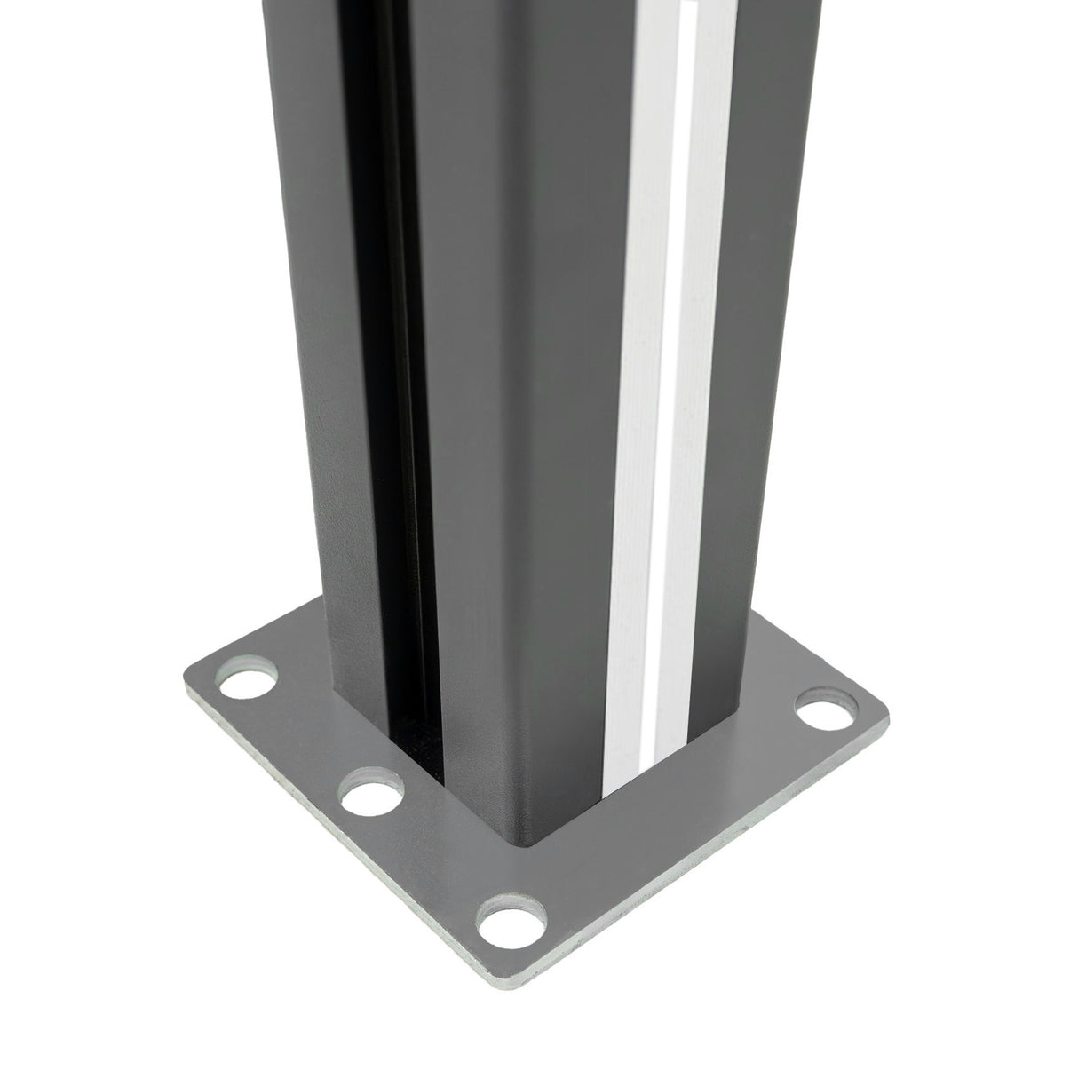 Pannelli Recinzione x10 + Pali LED x11 in Alluminio - Grigio