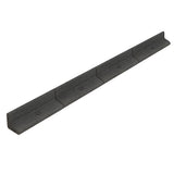 Bordura Flessibile da Giardino 4 x 1,2 m con Martello in Gomma - Grigio
