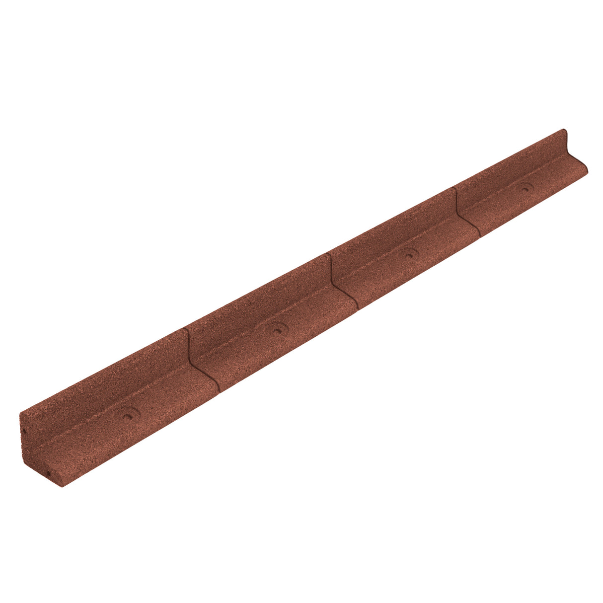 Bordura Flessibile da Giardino 36 x 1,2 m con Martello in Gomma - Terracotta