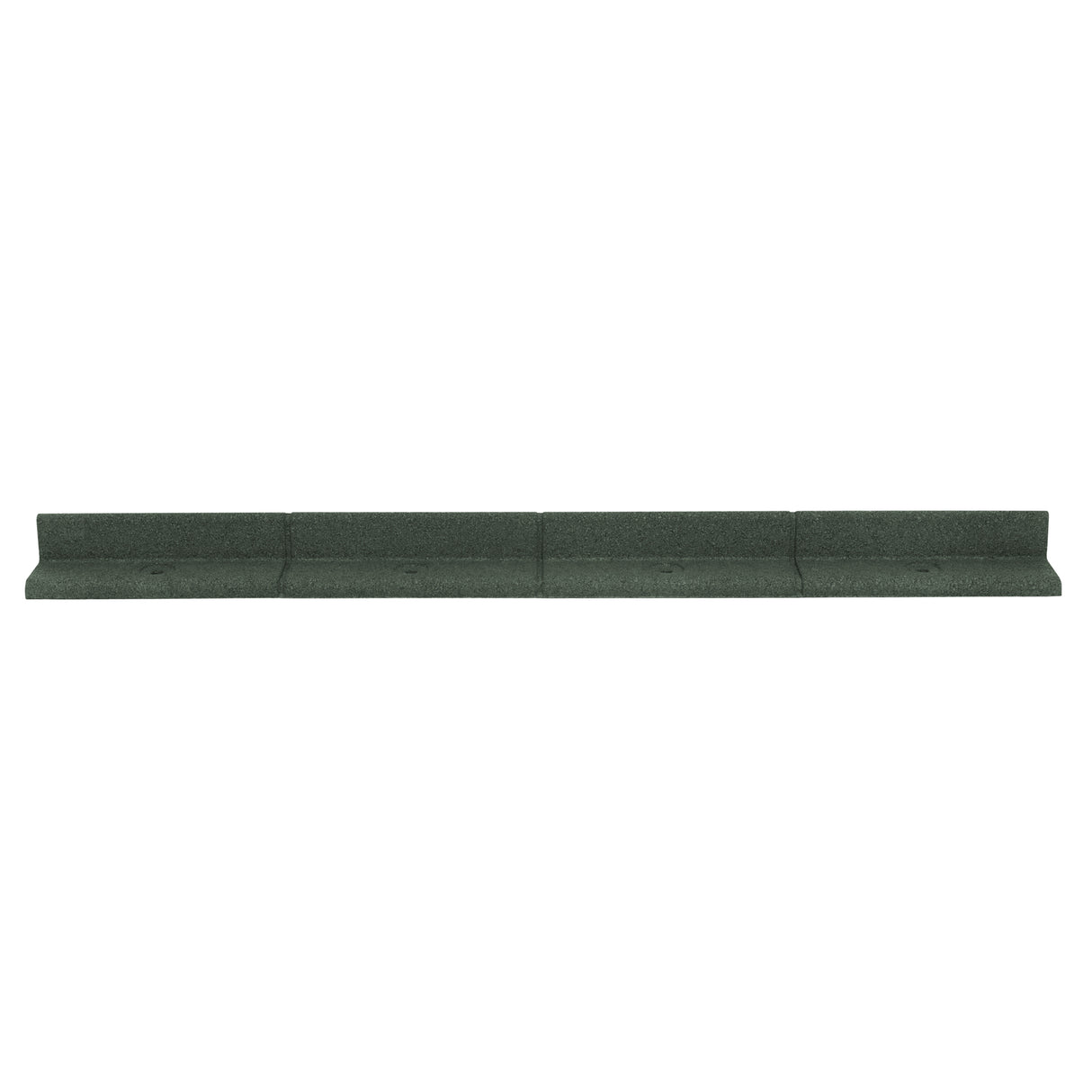 Bordura Flessibile da Giardino 46 x 1,2 m con Martello in Gomma - Verde