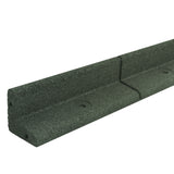 Bordura Flessibile da Giardino 46 x 1,2 m con Martello in Gomma - Verde