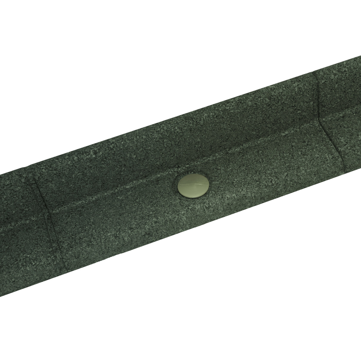 Bordura Flessibile da Giardino 14 x 1,2 m con Martello in Gomma - Verde