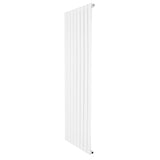 Radiatore piatto a colonna singola verticale, 1600 x 560 mm, finitura bianca, design elegante e moderno, ideale per riscaldare ambienti