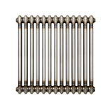 Radiatore Tradizionale 2 Colonne - 600 x 605 mm - Metallo Grezzo