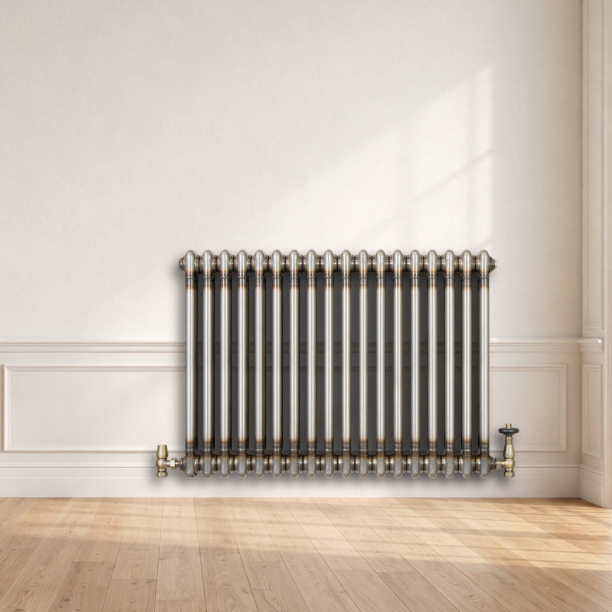 Radiatore Tradizionale 2 Colonne - 600 x 830 mm - Metallo Grezzo