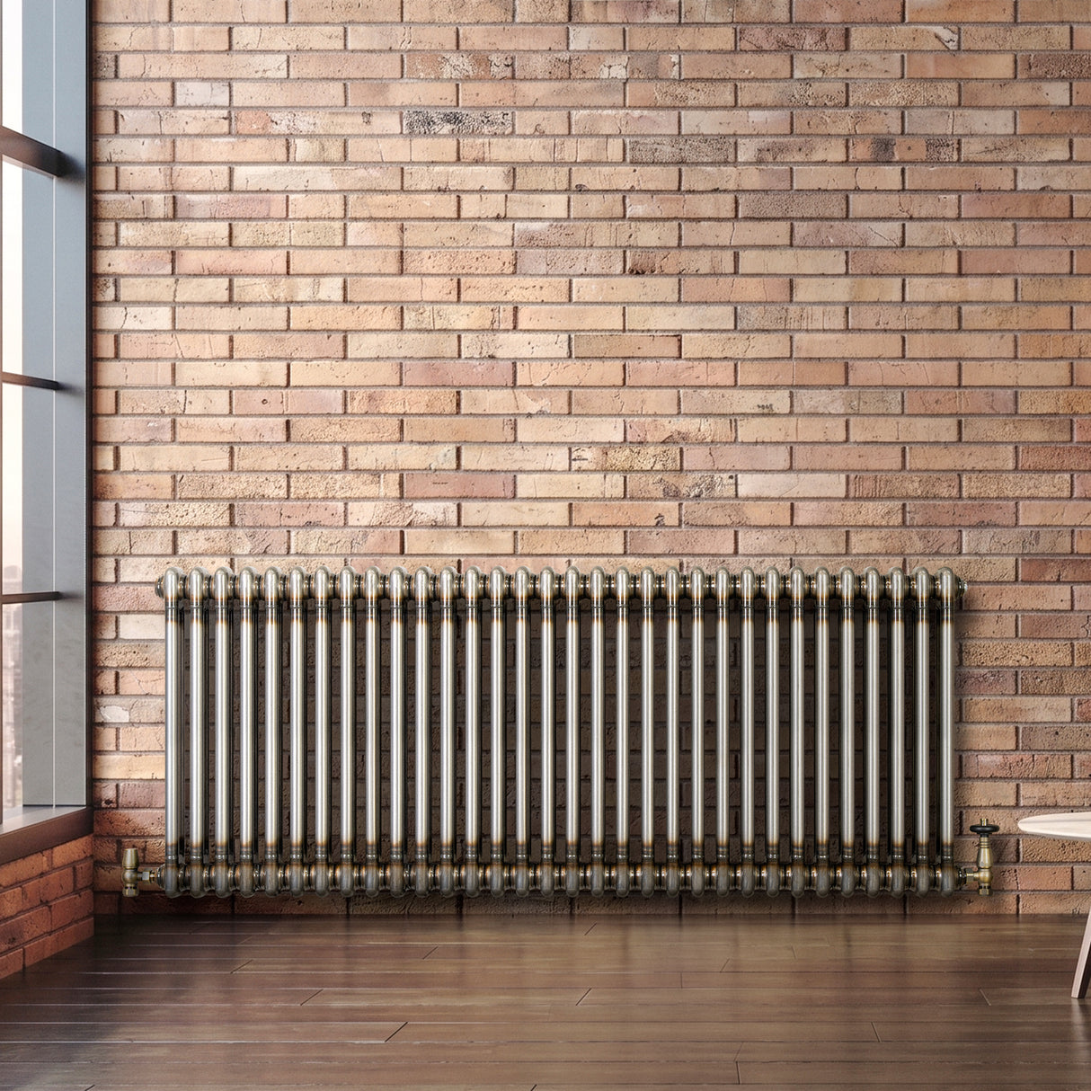 Radiatore Tradizionale 2 Colonne - 600 x 1460 mm - Metallo Grezzo