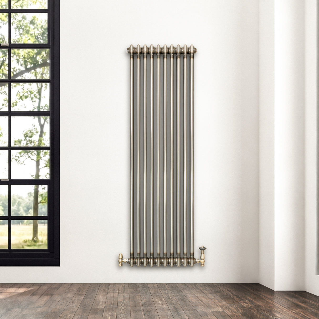 Radiatore Tradizionale 2 Colonne - 1500 x 470 mm - Metallo Grezzo