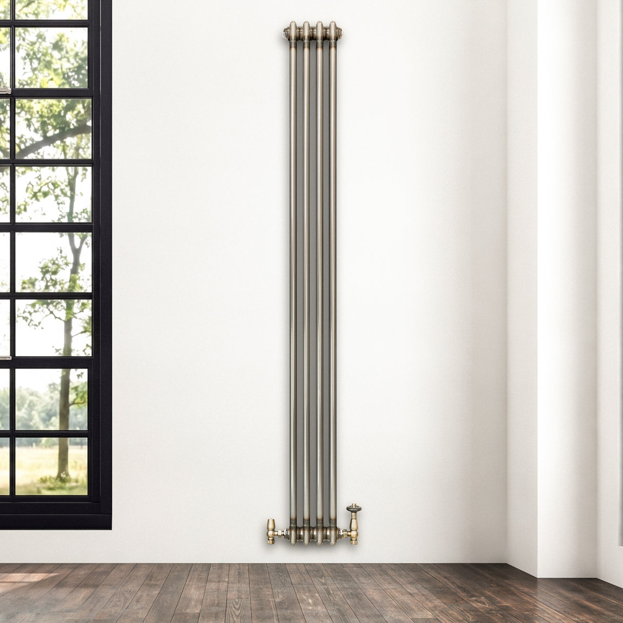 Radiatore Tradizionale 2 Colonne - 1800 x 200 mm - Metallo Grezzo
