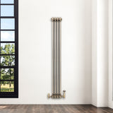 Radiatore Tradizionale 3 Colonne - 1500 x 200 mm - Metallo Grezzo