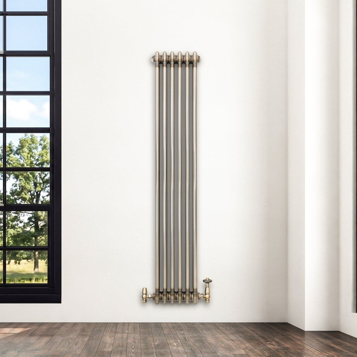 Radiatore Tradizionale 3 Colonne - 1500 x 290 mm - Metallo Grezzo