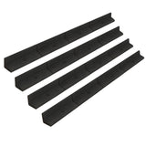 Bordura Giardino Flessibile 4 x 1,2 m - Nera
