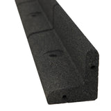 Bordura Giardino Flessibile 4 x 1,2 m - Nera