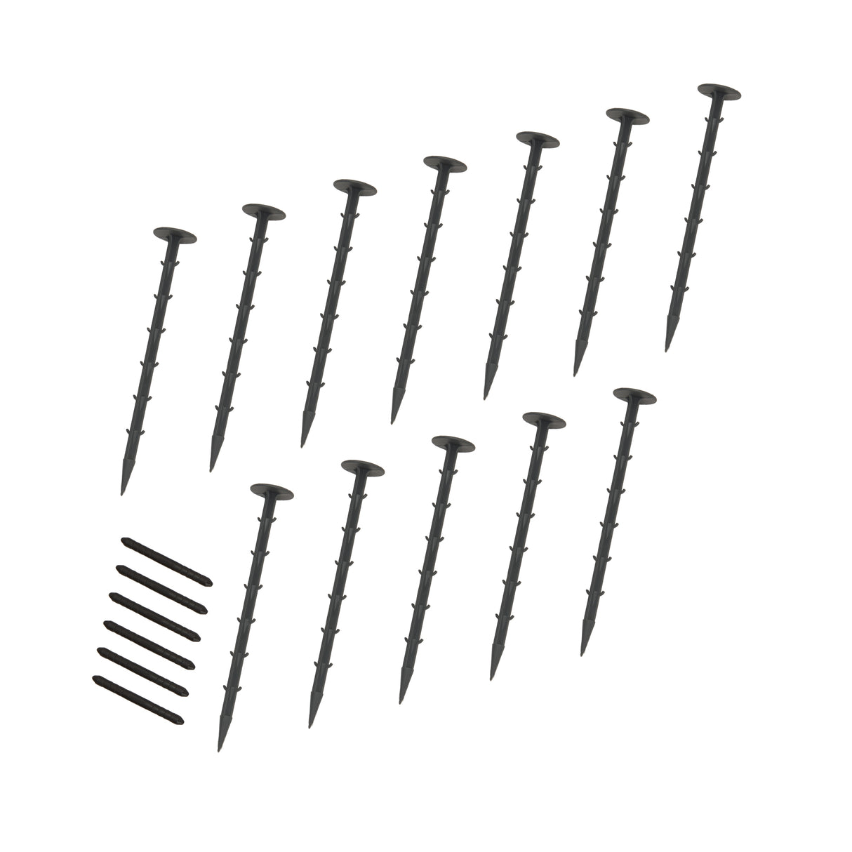 Bordura Giardino Flessibile 6 x 1,2 m - Nera