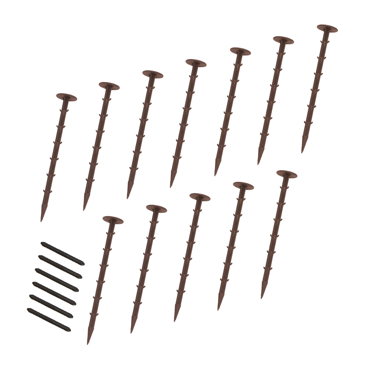 Bordura Giardino Flessibile 4 x 1,2 m - Marrone