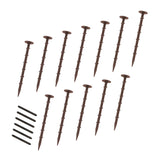 Bordura Giardino Flessibile 4 x 1,2 m - Marrone
