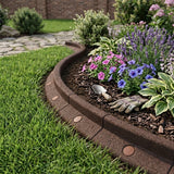 Bordura Giardino Flessibile 4 x 1,2 m - Marrone
