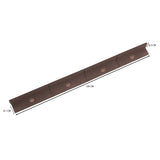 Bordura Giardino Flessibile 4 x 1,2 m - Marrone