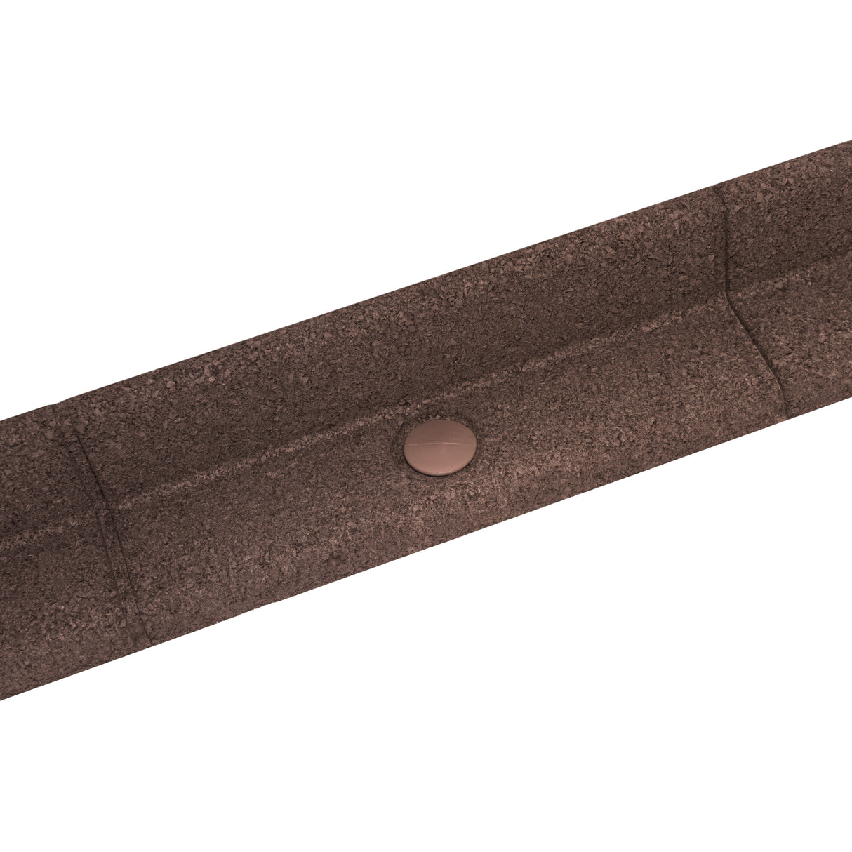 Bordura Giardino Flessibile 4 x 1,2 m - Marrone