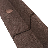 Bordura Giardino Flessibile 6 x 1,2 m - Marrone