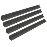 Bordura Giardino Flessibile 4 x 1,2 m - Grigia
