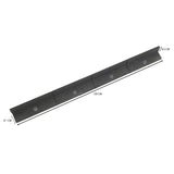Bordura Giardino Flessibile 6 x 1,2 m - Grigia