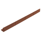 Bordura Giardino Flessibile 6 x 1,2 m - Terracotta