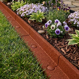 Bordura Giardino Flessibile 6 x 1,2 m - Terracotta