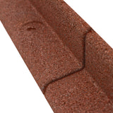 Bordura Giardino Flessibile 6 x 1,2 m - Terracotta