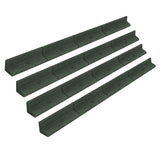 Bordura Giardino Flessibile 4 x 1,2 m - Verde