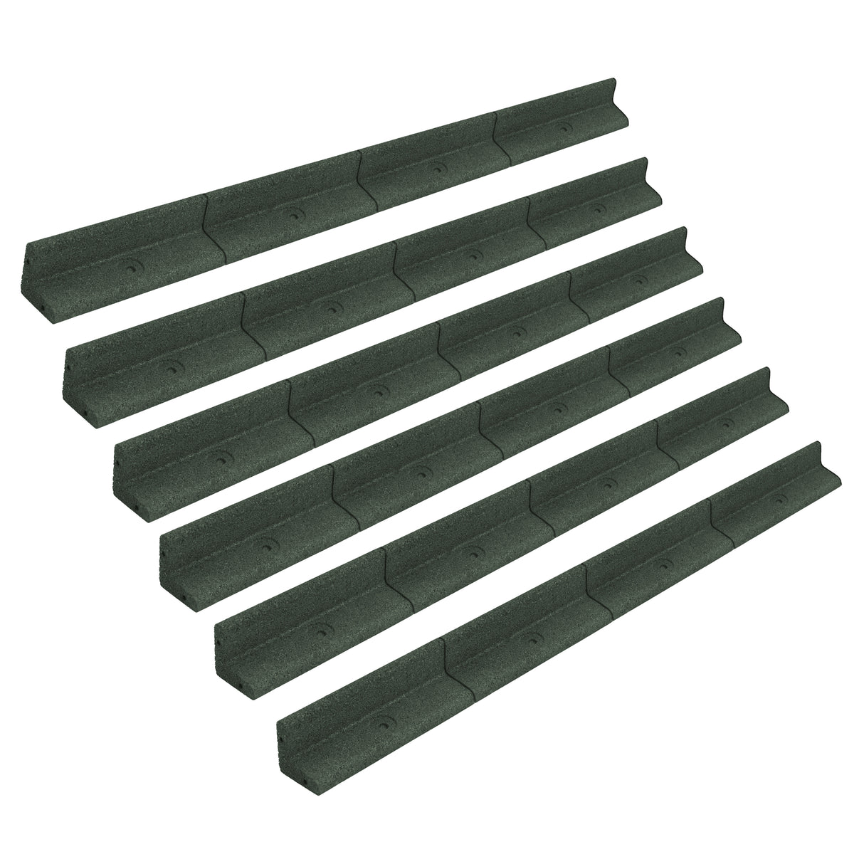 Bordura Giardino Flessibile 6 x 1,2 m - Verde