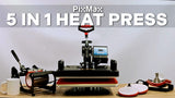 Presse a Caldo PixMax 5 in 1 Swing per Sublimazione