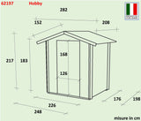 Casetta Bh19 Hobby 248x198 cm PDF pefc